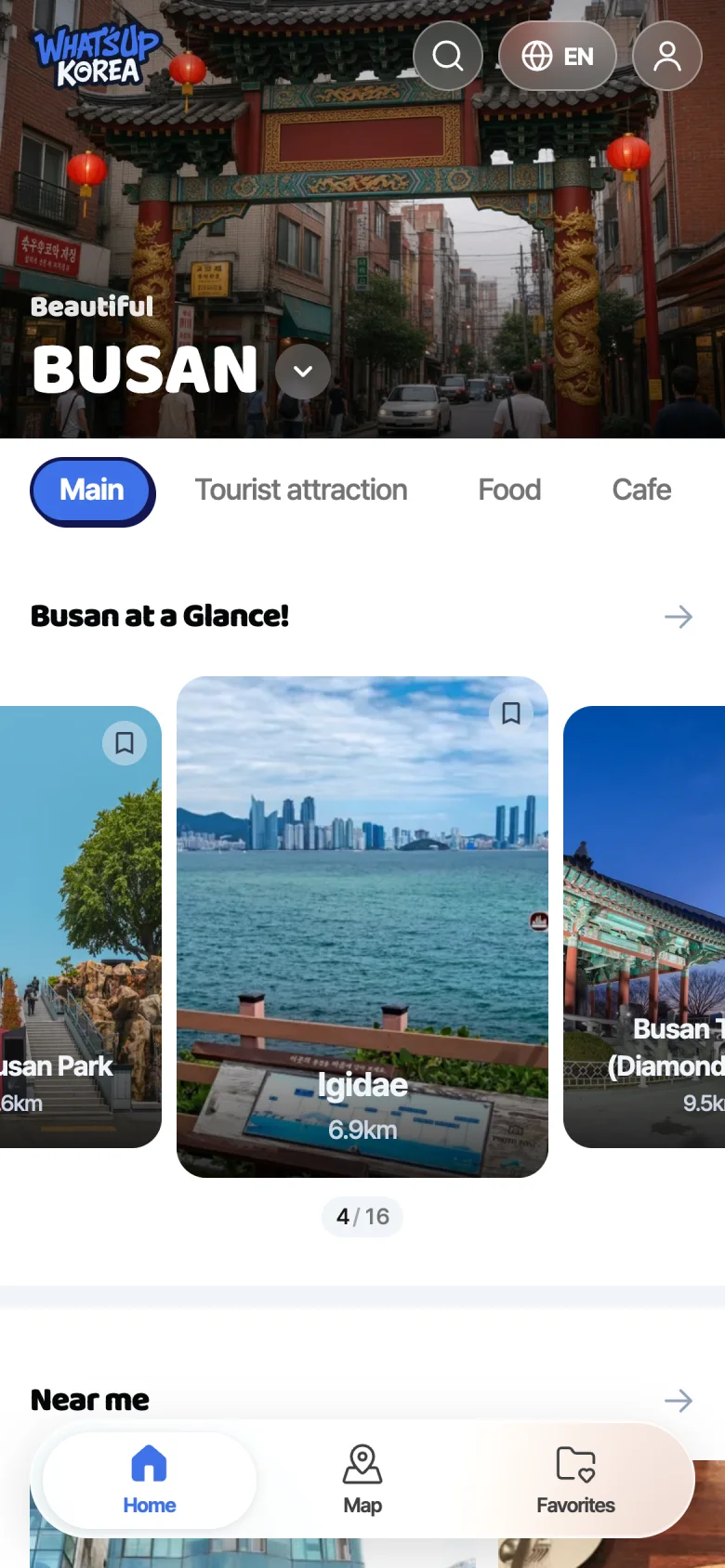 Busan guide home in English